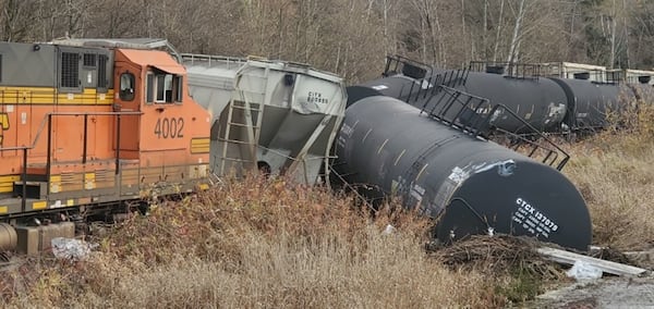 Distracted crew likely caused B.C. train derailment, diesel spill, safety board finds