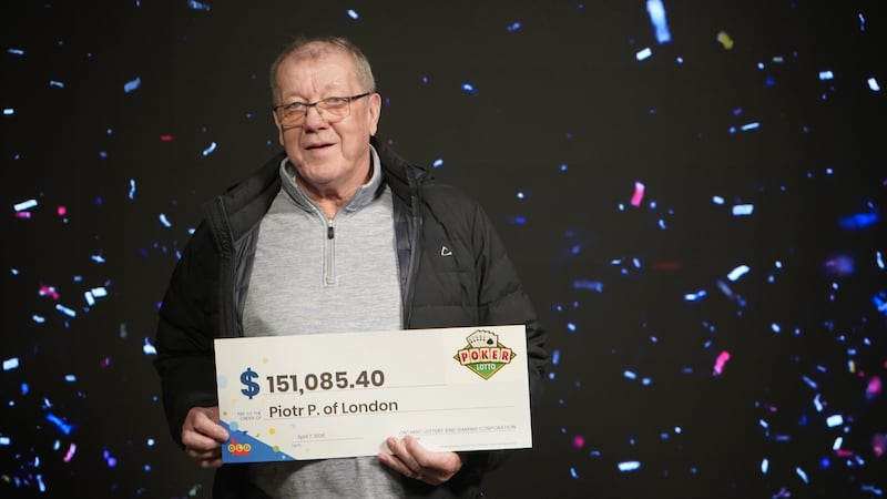 ‘I was in shock’: London truck driver celebrates $151K lotto win
