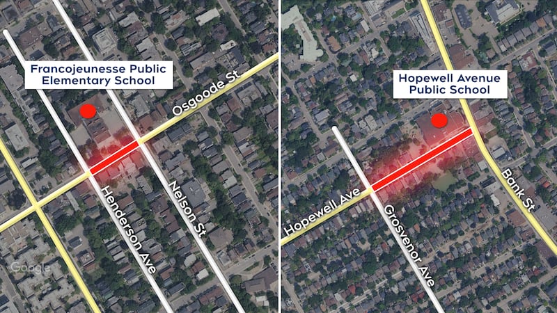 Roads in front of 2 Ottawa schools could be closed this fall for ‘school streets’ pilot project