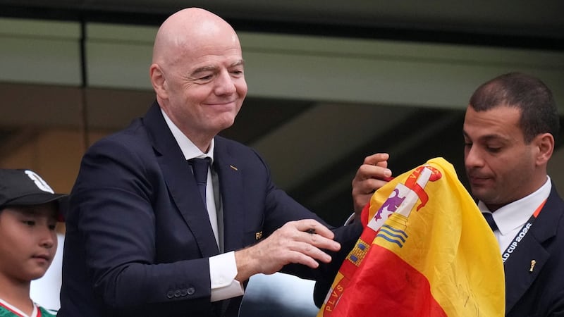 FIFA President Gianni Infantino speaks at UN, proclaims the World Cup a success