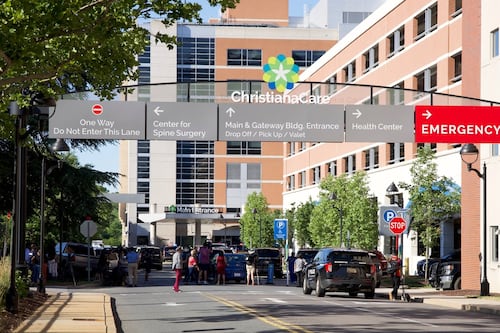 Police search for assailant in fatal shooting inside Delaware hospital