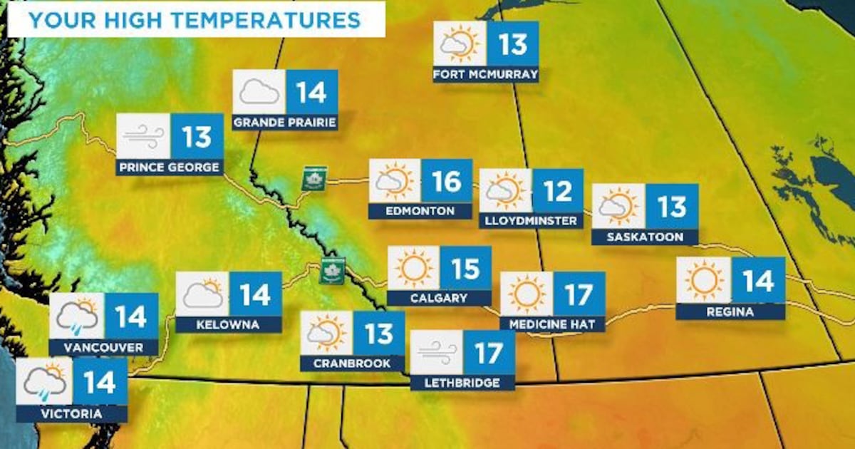 Calgary Humidity Map Calgary weather: Warm conditions continue for Calgary