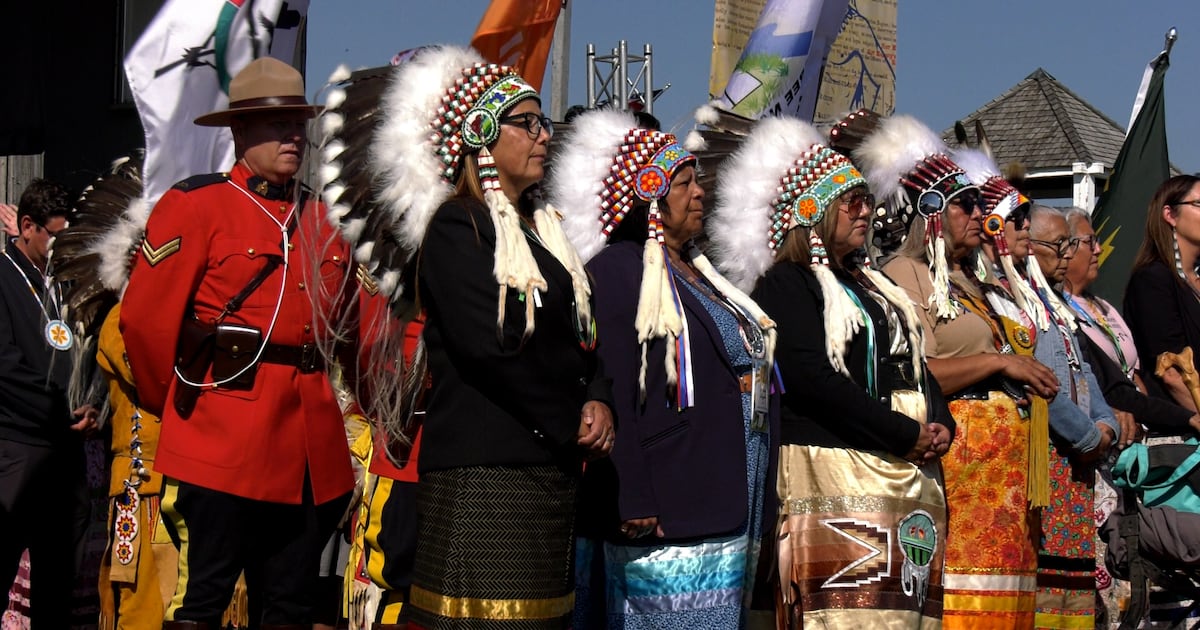 Treaty 6 marks 150th anniversary at Fort Carlton