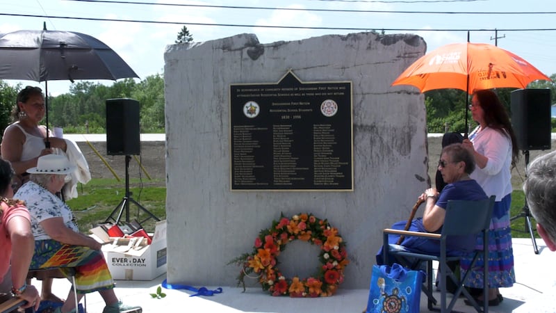 Sheguiandah First Nation erects monument to residential school children