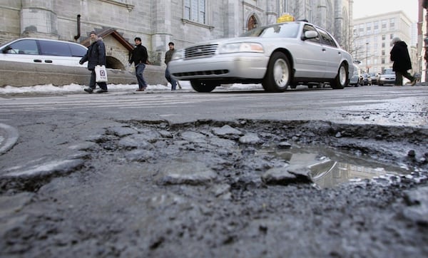 Montreal’s potholes are here early: Here’s what to know