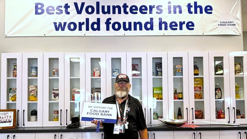Calgary Food Bank recognizes long-time volunteer after decades of service