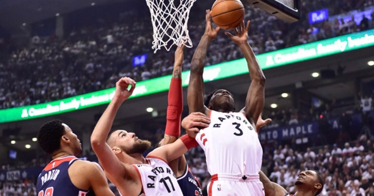 Ibaka Raptors Ibaka grabs 23 points as Raptors take down Wizards in Game 1