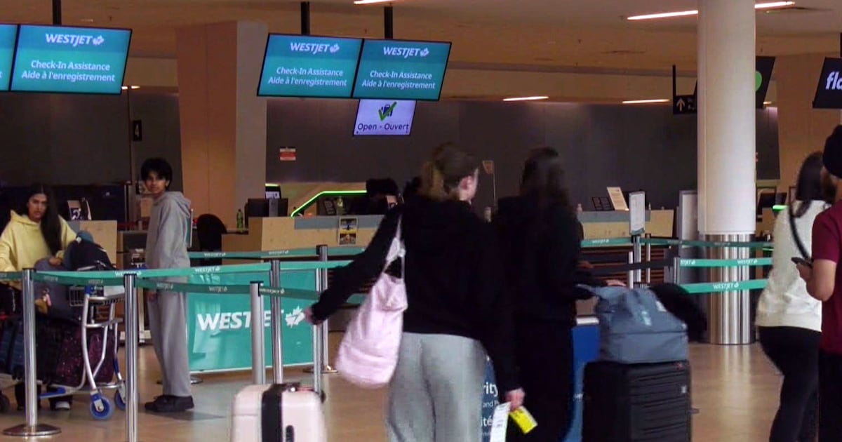 Flight attendants strike prompts WestJet to suspend flights in Saskatoon, Regina