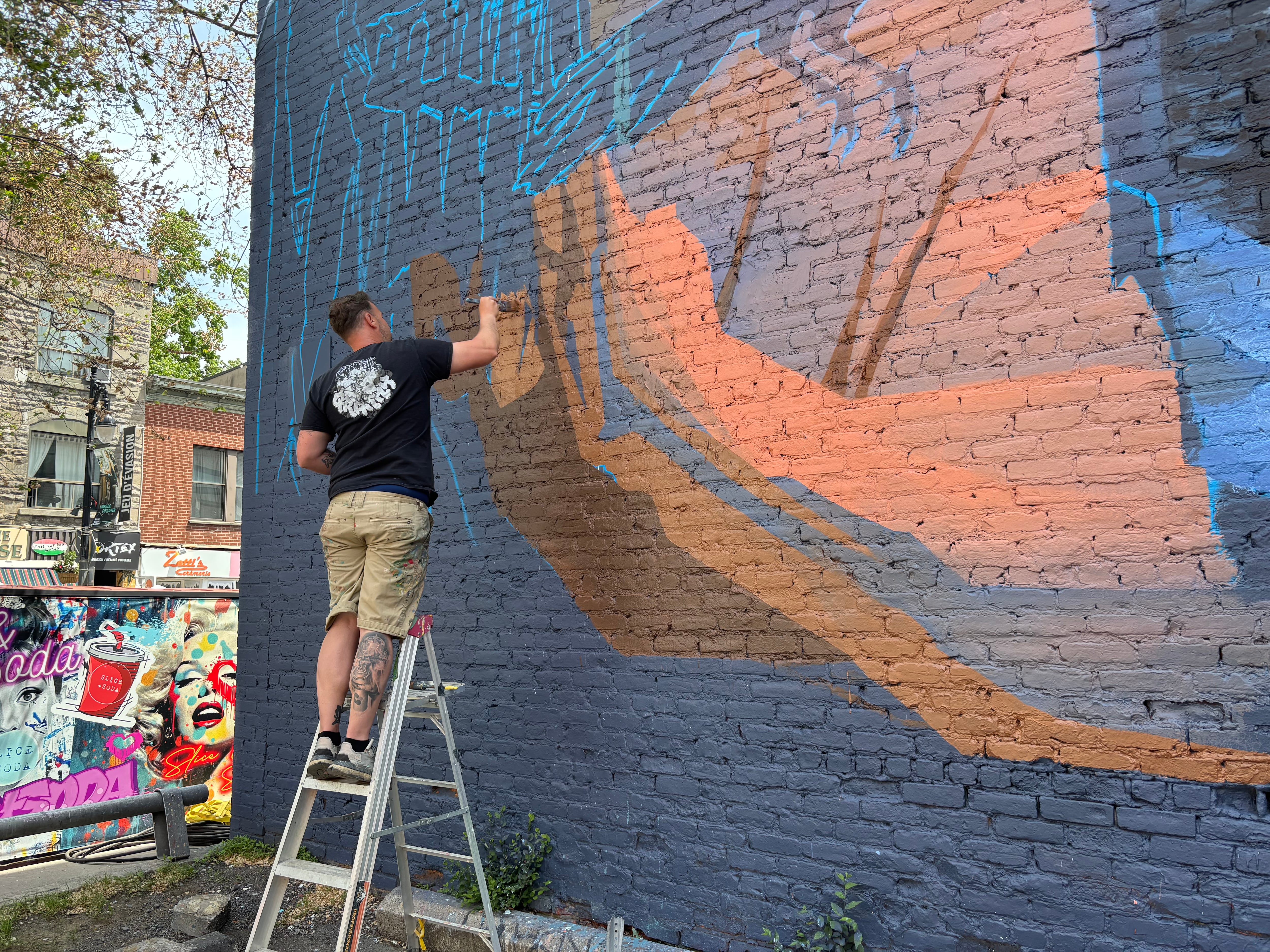 Mural fest transforms Saint-Laurent Boulevard into an open-air Plateau art
