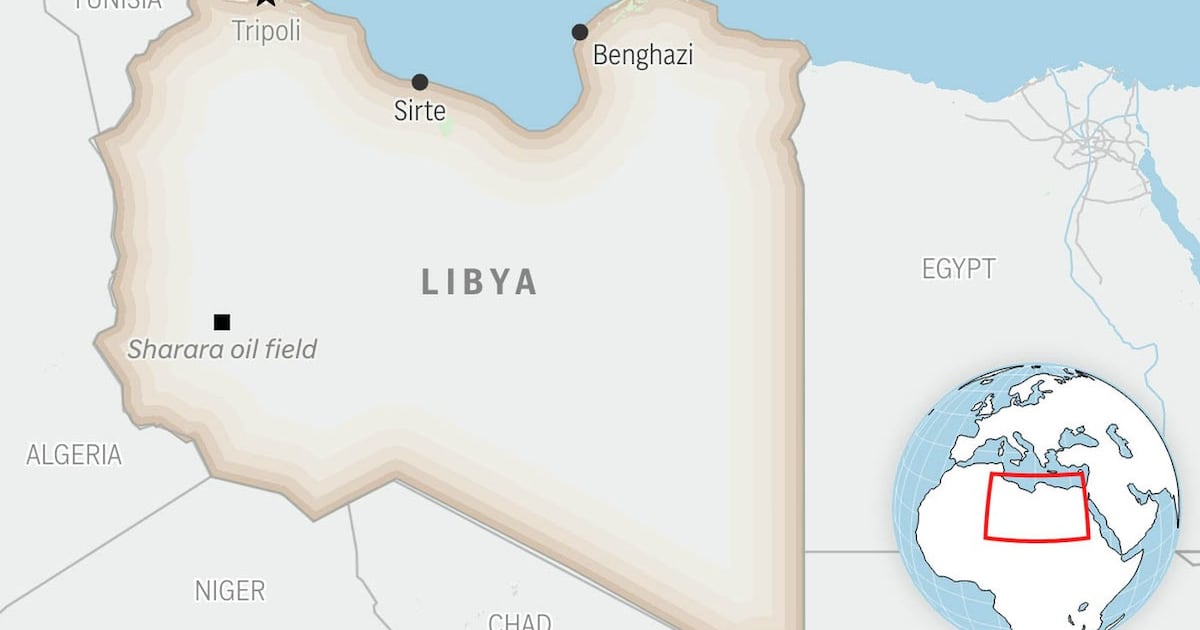 A boat carrying migrants capsizes off Libya's coast, with at least 50 dead ...