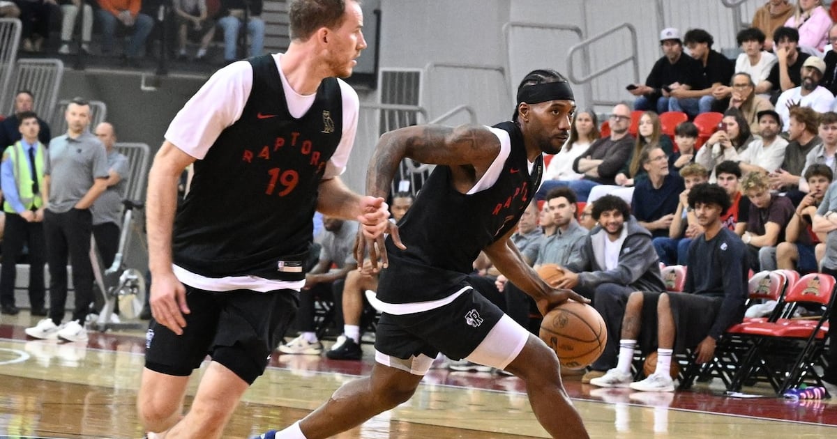 Kawhi Leonard held out of Raptors' pre-season game against Heat in Quebec City - CTV News