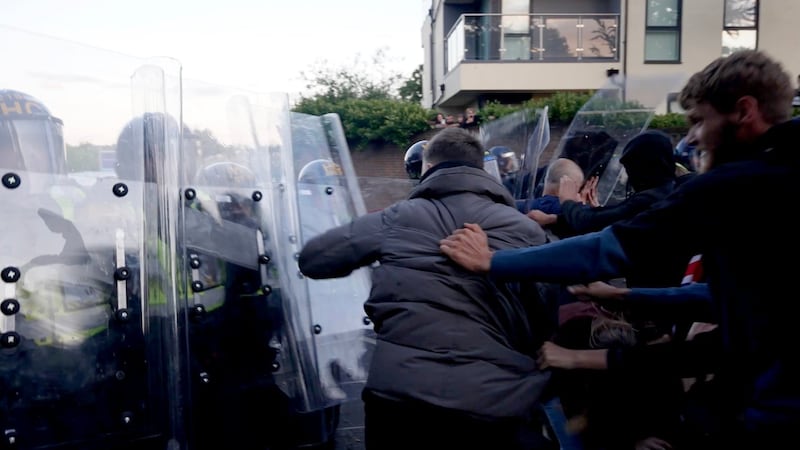 U.K. government condemns violence at protest over teen’s stabbing death