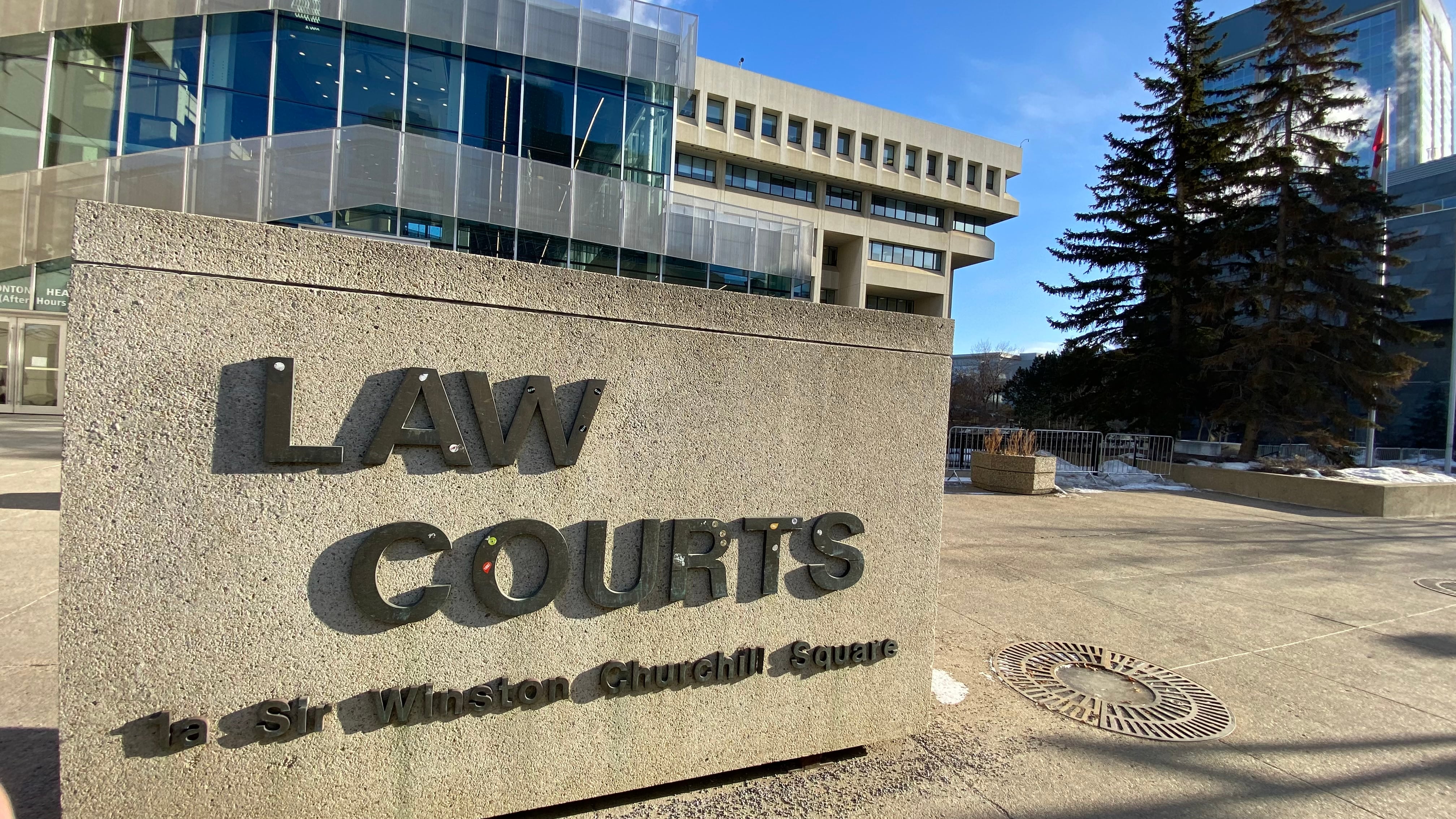 The Edmonton Law Courts building in Edmonton. (Galen McDougall/CTV News Edmonton)