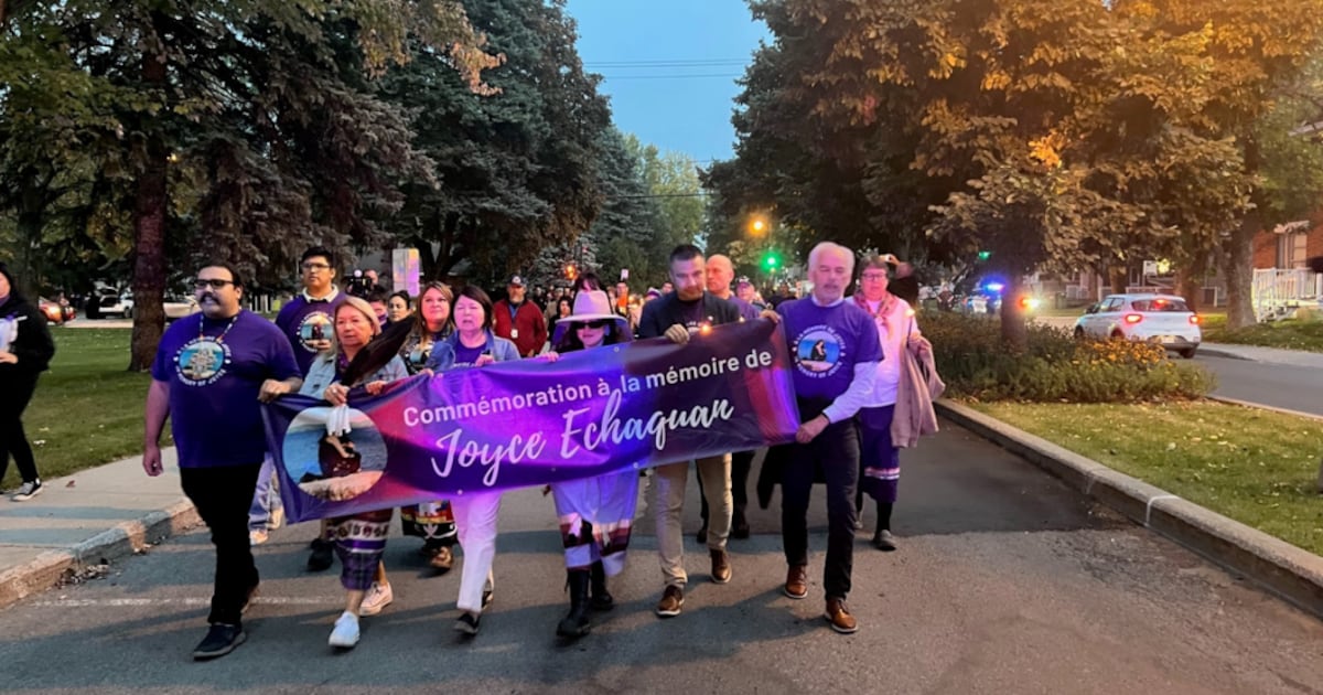 March honours Joyce Echaquan 3 years after her death at Quebec hospital
