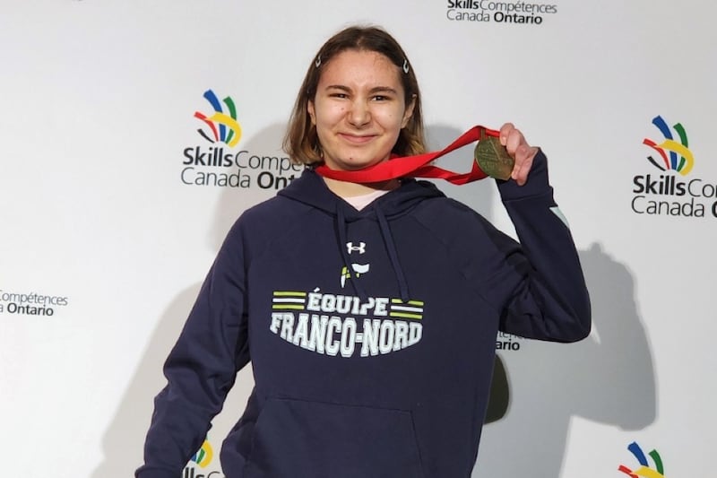 Grade 11 baker wins gold at Skills Ontario competition