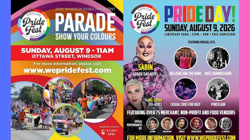 Windsor-Essex Pride Fest returns with 10 days of events starting July 31