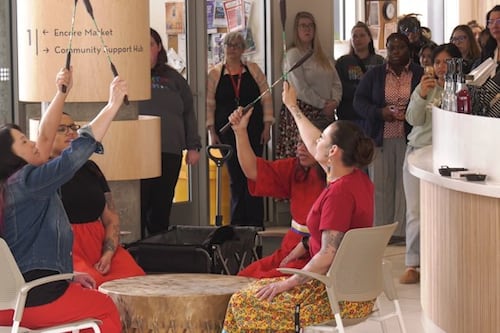 Red Dress Day event in Regina highlights unanswered Calls for Justice