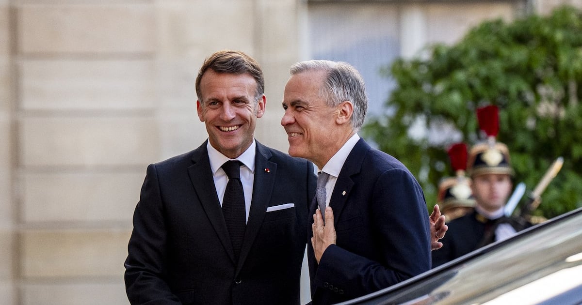 Carney and Macron to meet in French island on Sunday