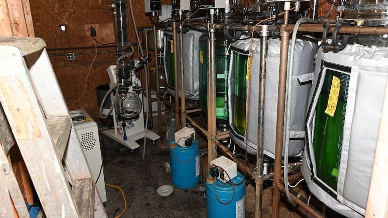Almost $300K in suspected GHB seized from large drug lab near Norwich, Ont.