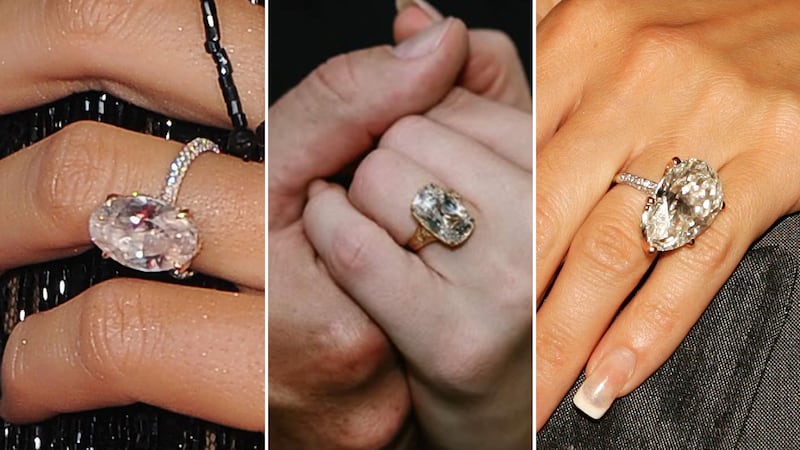 Celebrity engagement rings worth millions