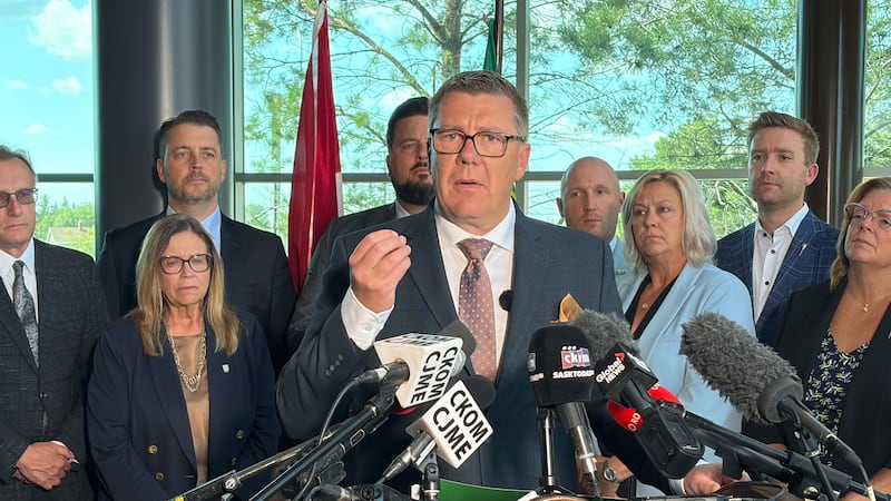 Saskatchewan premier announces 50% tariff on American liquor