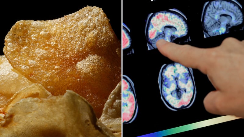 Chips, cereals and frozen meals could raise risk of brain damage and dementia, study finds