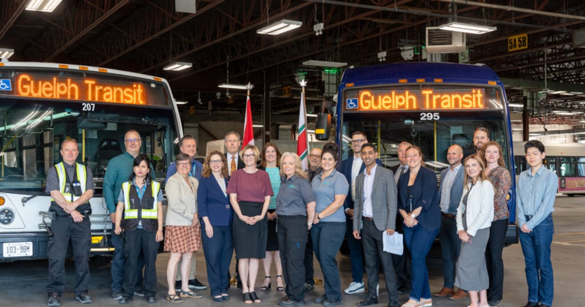 Guelph to receive more than $15M in federal transit funding over next decade