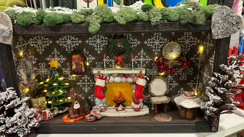 N.S. artist makes unique shadow box art using things lying around her home