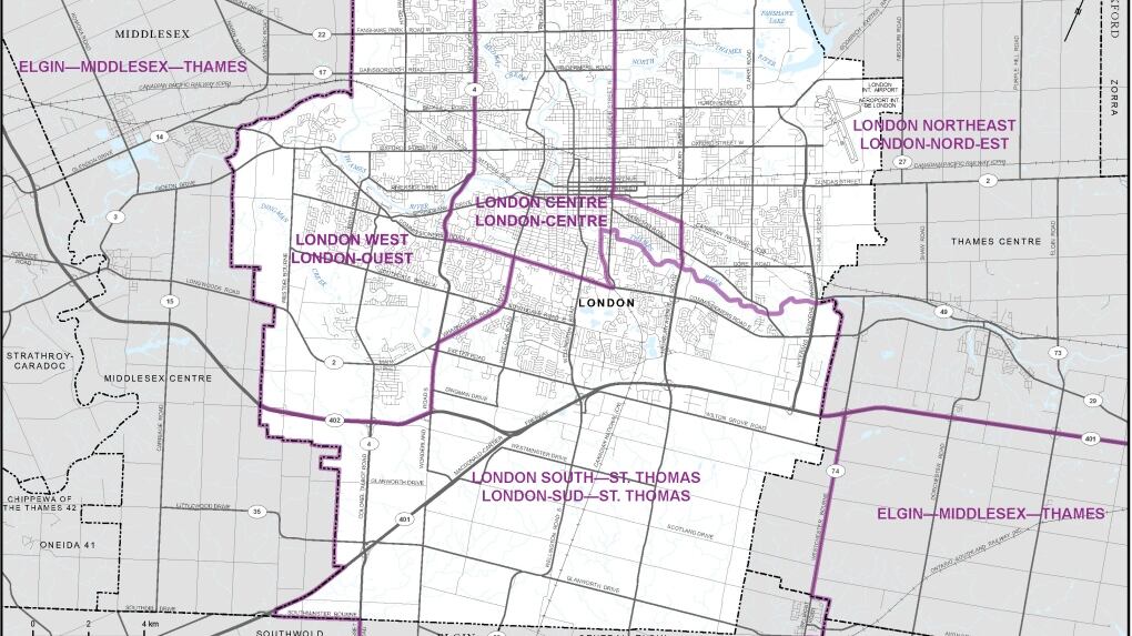 Toronto Riding Map New boundaries proposed for Ontario ridings