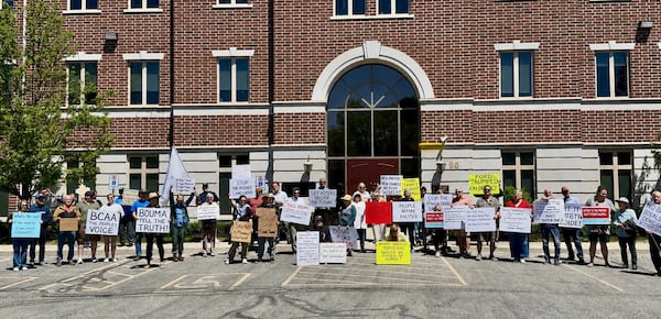 Brantford-Brant residents rally outside MPP’s office over proposed airport land transfer