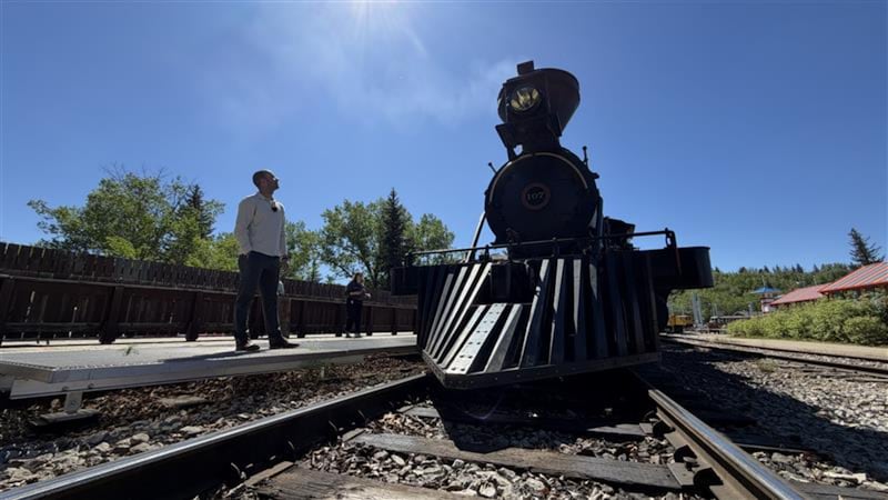 ‘Immersed in history’: Beloved Edmonton steam train celebrates 107 years
