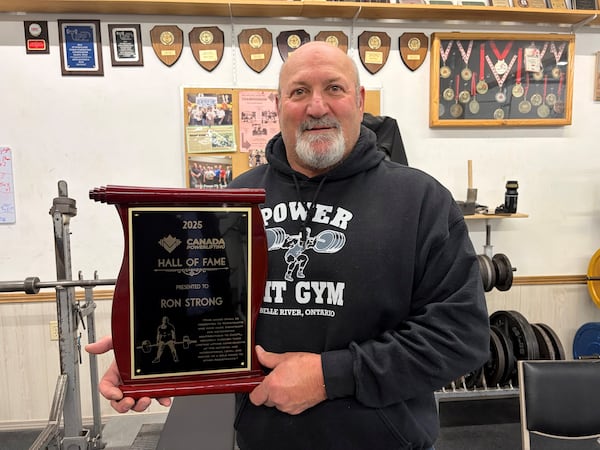 Windsor’s iron legend Ron Strong inducted into Canada Powerlifting Hall of Fame