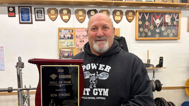 Windsor’s iron legend Ron Strong inducted into Canada Powerlifting Hall of Fame