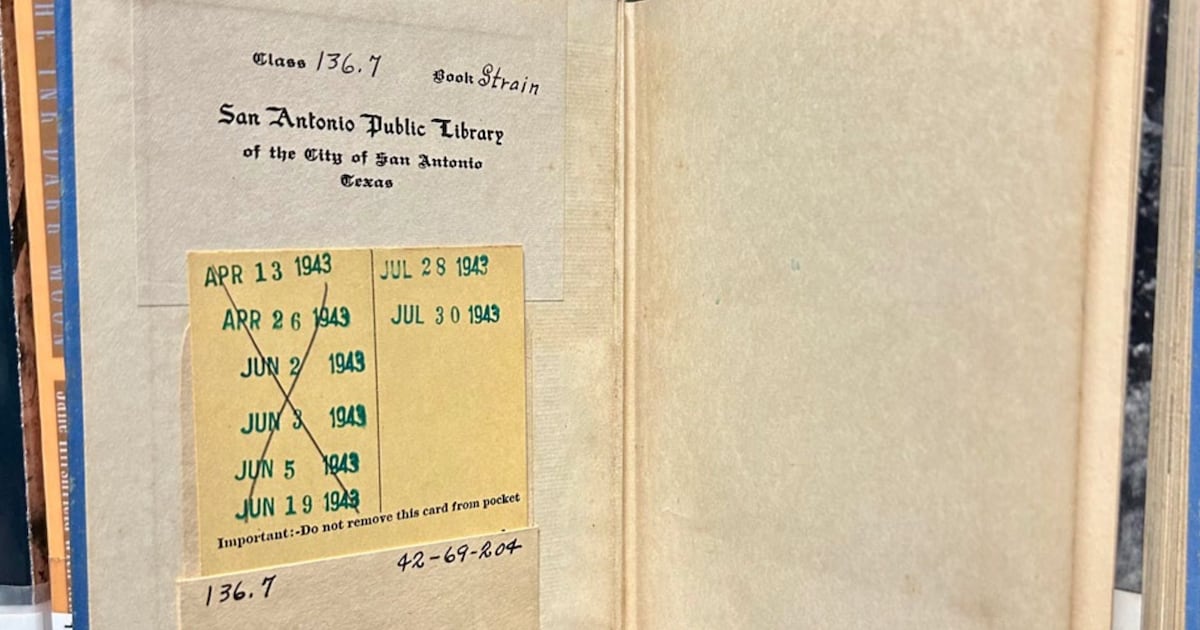 Library book returned after 82 years. Note says, ‘Grandma won’t be able to ...