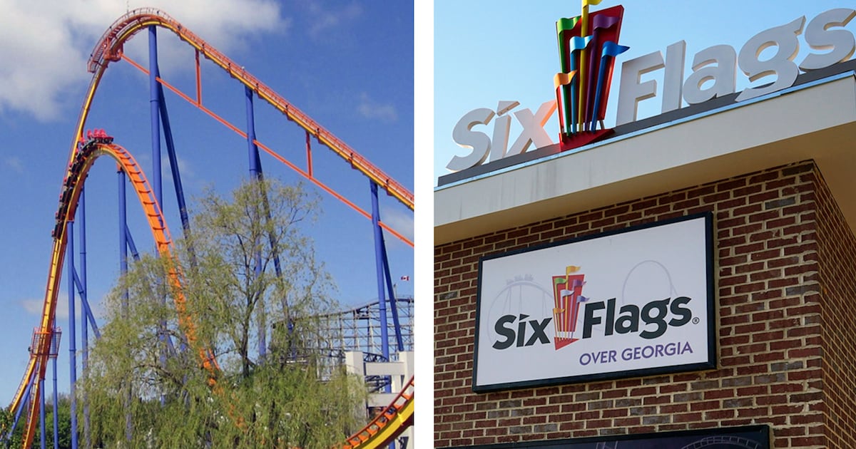 Photo: CTV News Roller Coasters Shut Down After Fatal Fall at Six Flags Georgia