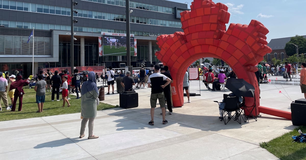 FIFA World Cup action draws thousands to Downtown Windsor