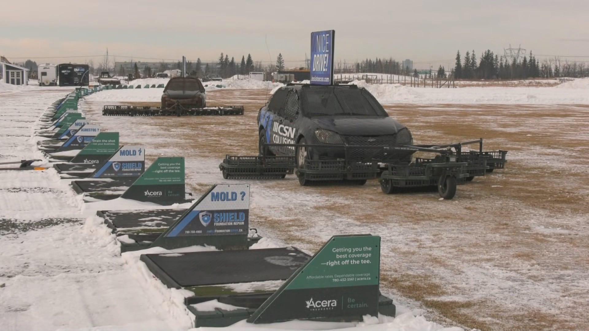 Canada Golf Card Driving Range opening this weekend as temperatures warm up Jan. 29, 2026. (Galen McDougall/CTV News Edmonton)