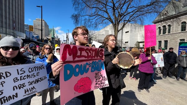 ‘Fight Ford’ protests held across Ontario, including Ottawa