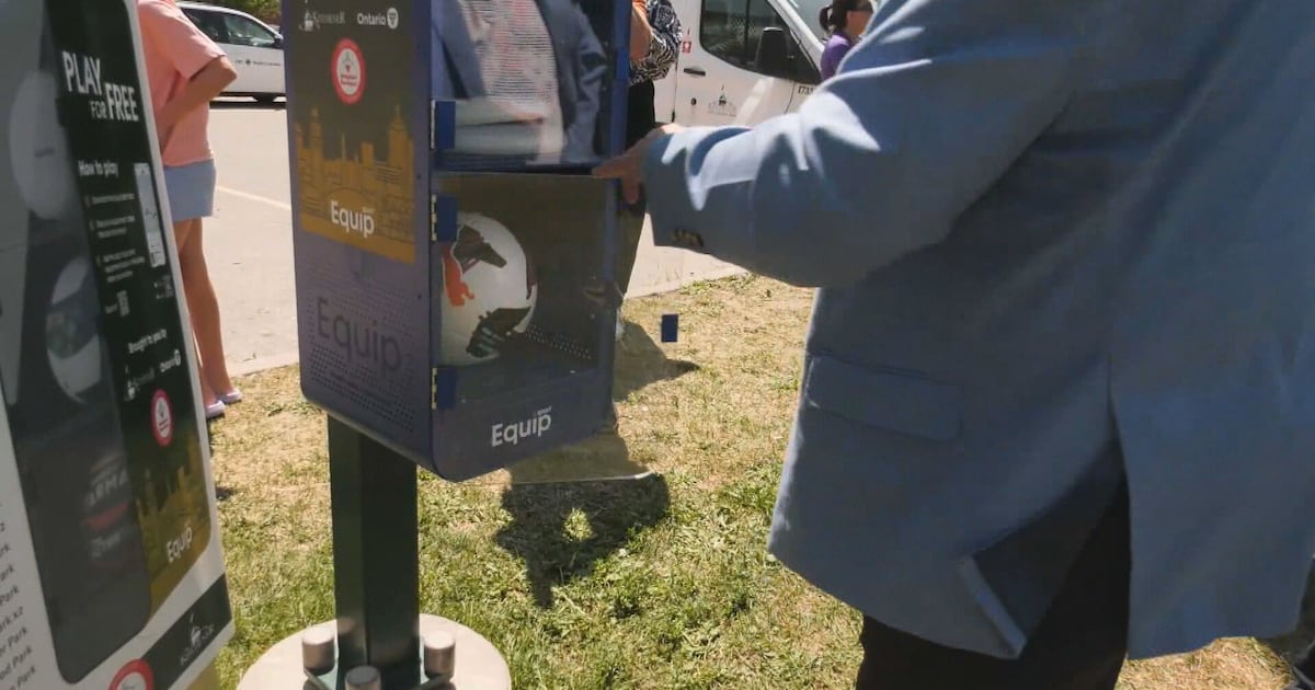 Kitchener launches free sports lockers to break down barriers to play