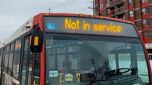 OC Transpo temporarily cancels dozens of bus trips a day this spring