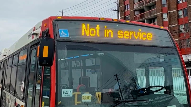 OC Transpo temporarily cancels dozens of bus trips a day this spring