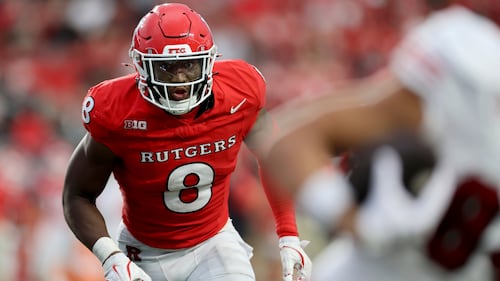 Elks pick Rutgers linebacker 3rd overall in CFL Canadian Draft