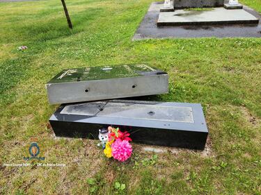 Prince George cemetery vandalism
