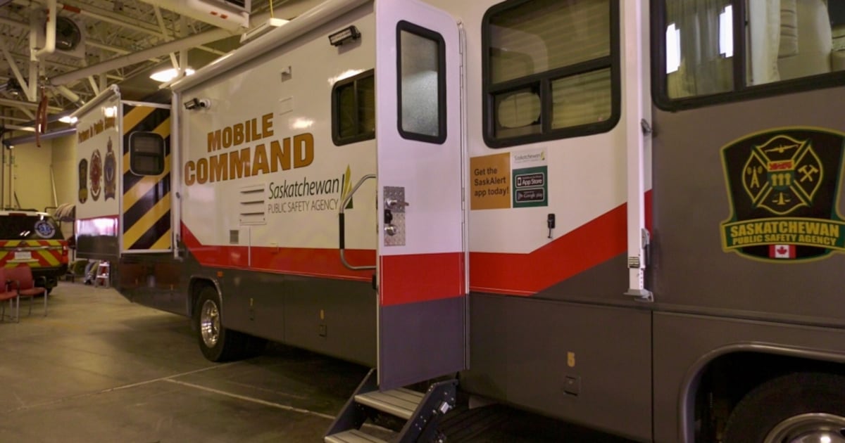 Sask. unveils new mobile command post for emergency services