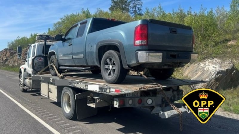 Suspended driver operating was operating unsafe truck with expired plates: OPP