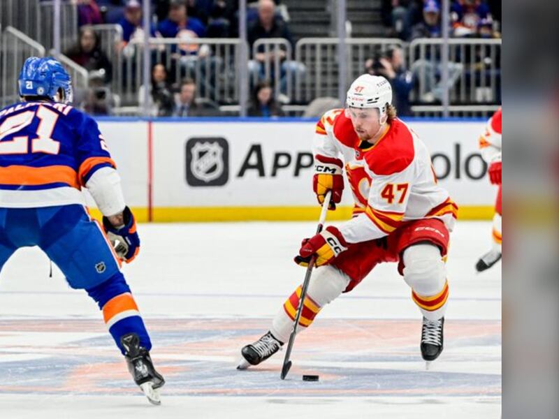 Kadri scores in OT to give Flames 4-3 win over Islanders