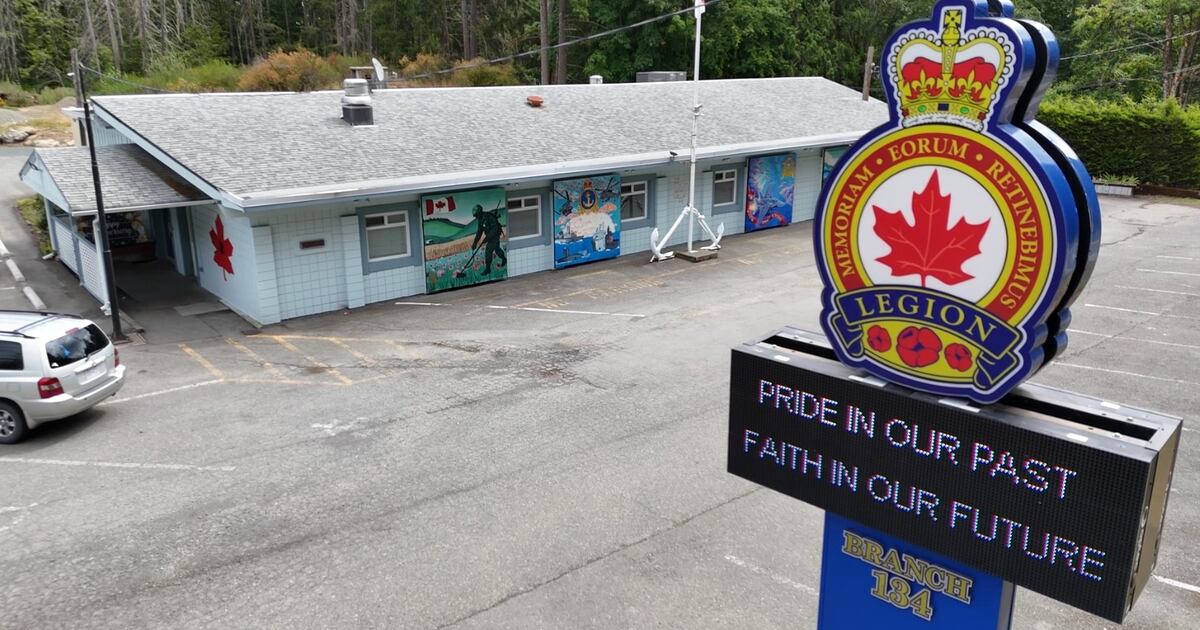 Malahat Legion celebrates Royal Canadian Legion's 100 years of service