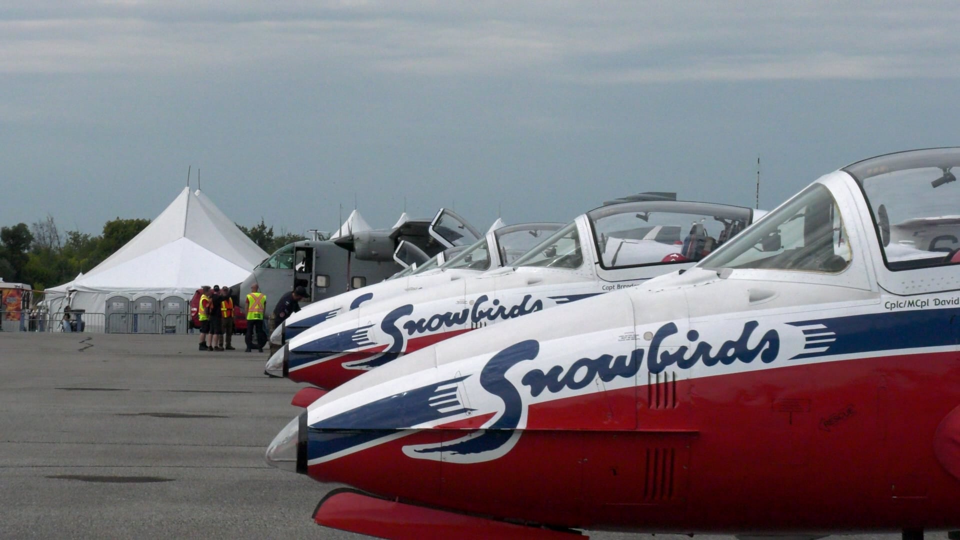 Here is where you can see the final Canadian performance for the Snowbirds