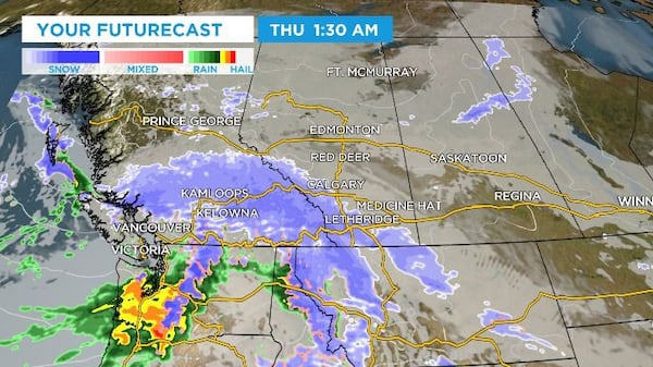 A few days of stability before Calgary’s next blast of snow
