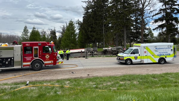 2 people extricated from vehicle after crash involving tractor trailer in southeast London